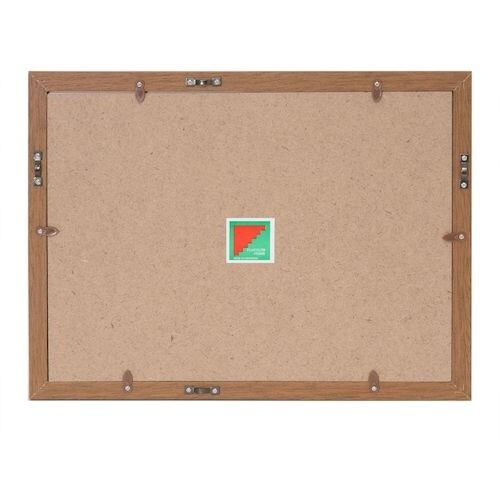 フジカラー 木製額縁 YM−9(ブラウン) A4