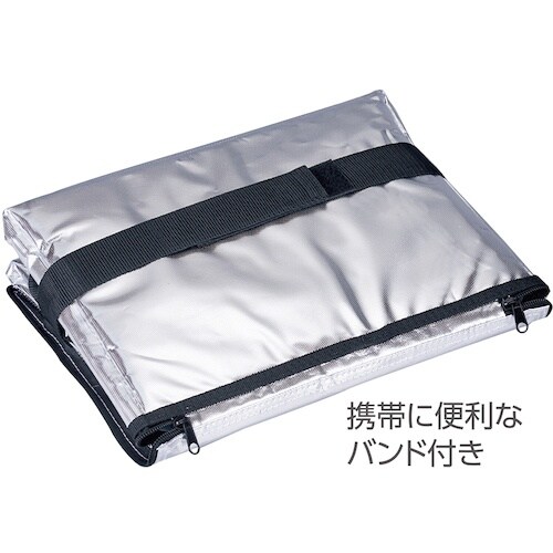 緑十字 ソフトクーラーバッグ(18L) シルバー