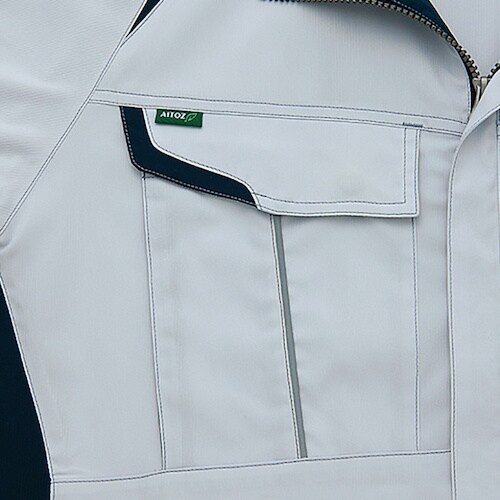 アイトス 春夏長袖ストレッチブルゾン(エコワーカー