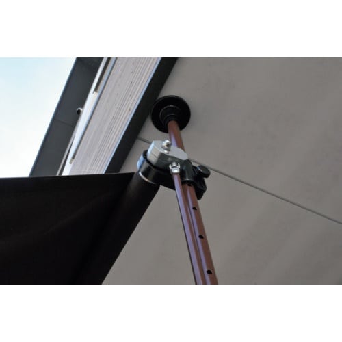 TASSCOM 物干し竿付きオーニング 3m ブラ