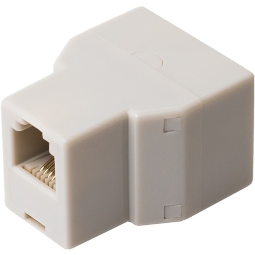 MCO 分配アダプタ 6極4芯 コード用 白