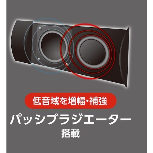 MCO USBスピーカー 2WAYタイプ ブラック