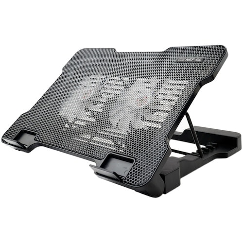 MCO 2ファンノートPC用スタンド キャスター