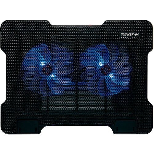 MCO 2ファンノートPC用スタンド キャスター