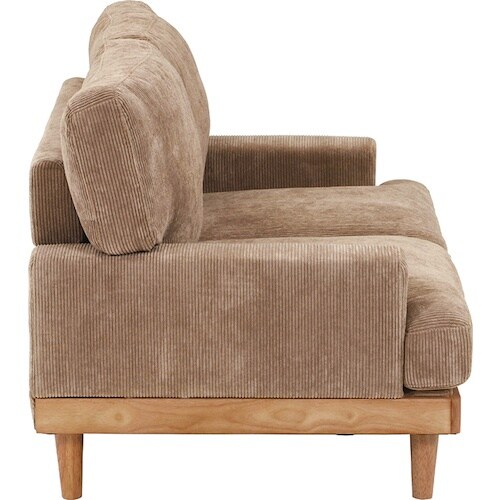 不二貿易 コーデュロイソファ フェリーチェ 2P