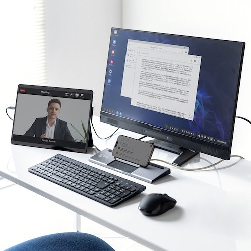 SANWA USB Type−Cドッキングステーシ