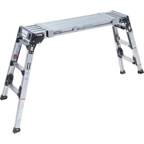 アルインコ 伸縮天板・伸縮脚付足場台“上でやるやつ