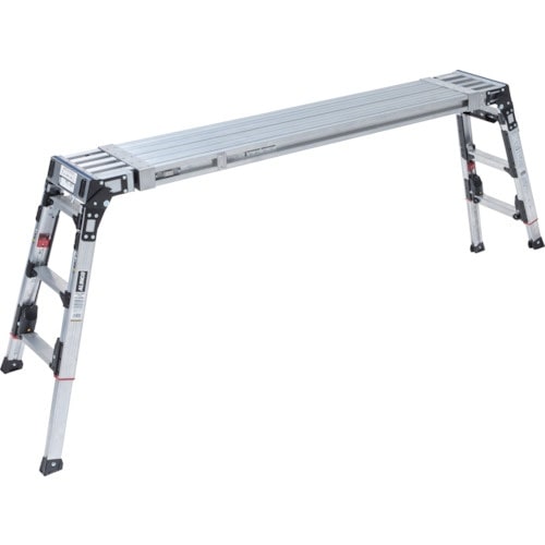 アルインコ 伸縮天板・伸縮脚付足場台“上でやるやつ