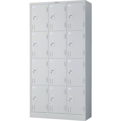 TRUSCO 多人数用ロッカー12人用 オフホワイ