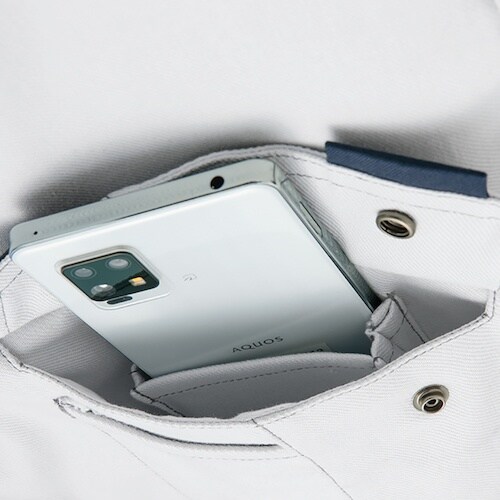 アイトス 綿100%春夏用長袖ブルゾンムービンカッ