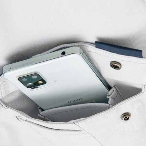 アイトス 綿100%春夏用長袖ブルゾンムービンカッ