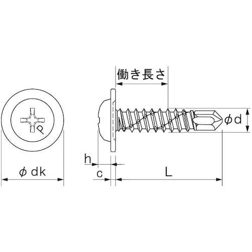 PIAS ピアスビス パンワッシャー 5 X 25