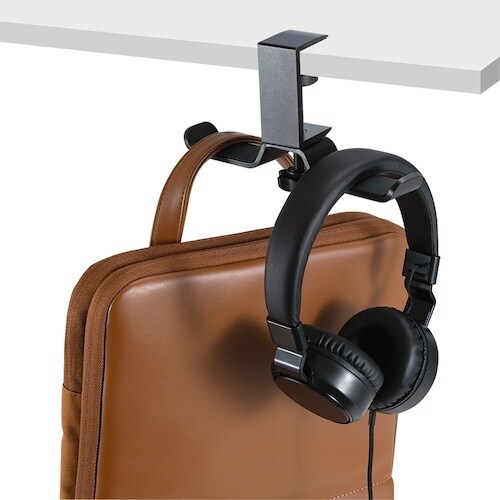 ナカバヤシ アルミニウムダブルフック/ブラック