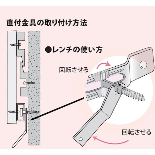 福井金属工芸 セキュリティ金具用レンチ