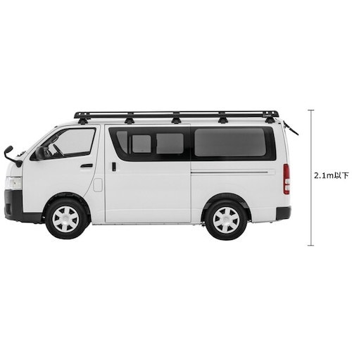 Carmate ローダウンラック ハイエース用