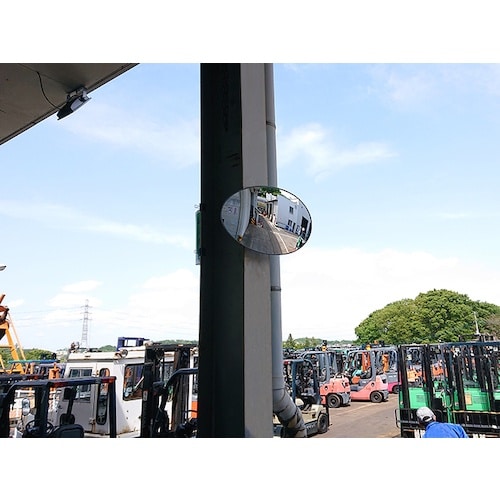 Komy フォーク出口ミラー<外壁用>550×33