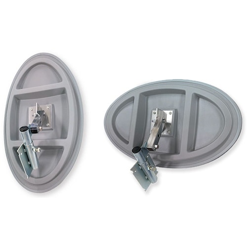 Komy フォーク出口ミラー<外壁用>550×33