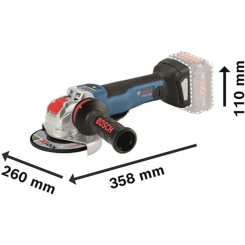 ボッシュ 18VコードレスX−LOCKディスクグラ