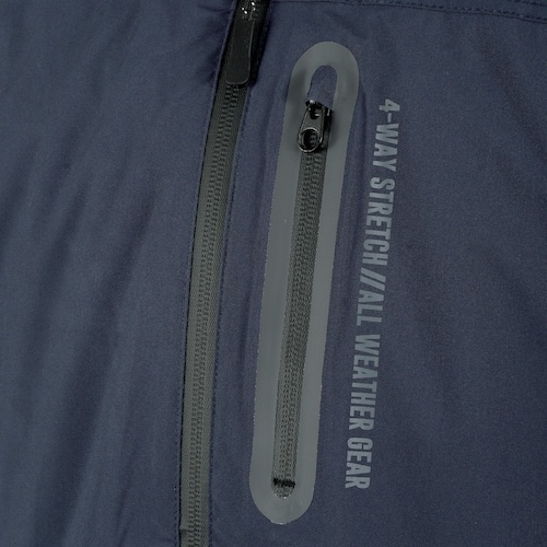 カジメイク 全天候プリントウォームジャケット チャ