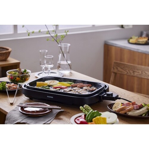 IRIS 296640 網焼きホットプレート 3枚