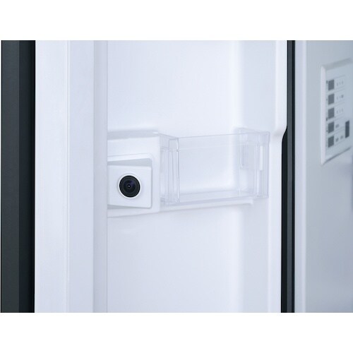 IRIS 103249 大型冷蔵庫 453L ブラ