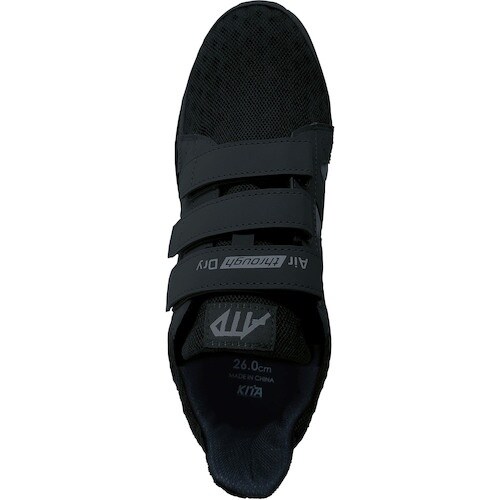 喜多 メッシュローカットマジックセーフティスニーカ