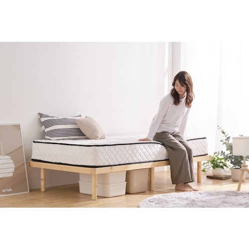 IRIS 574407 高耐荷重すのこベッド シン