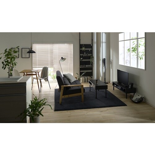 IRIS 292165 ウッドAVボード ブラック