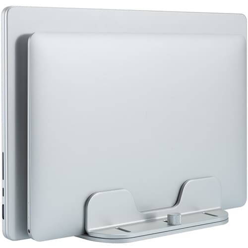 ナカバヤシ ノートPC縦置きアルミスタンド ダブル