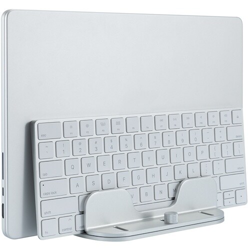 ナカバヤシ ノートPC縦置きアルミスタンド ダブル