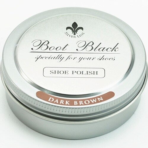 コロンブス ブートブラックシルバーライン シューポ