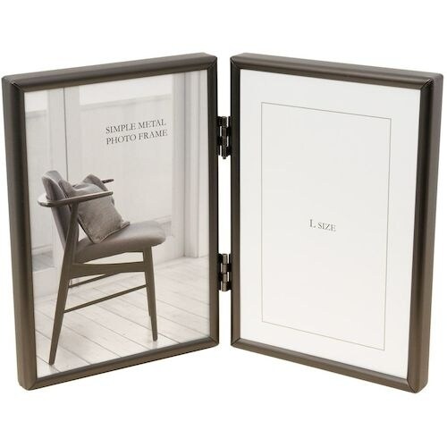 フジカラー メタルフォトスタンド ブラック