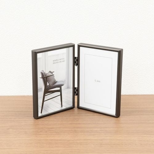 フジカラー メタルフォトスタンド ブラック