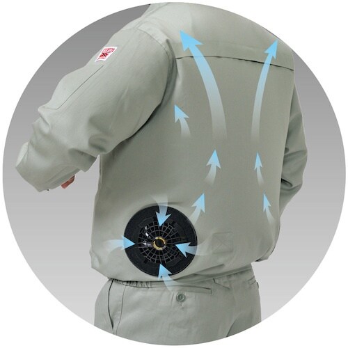 Max Dyna 防炎空調エアコン服(SUSメッシ