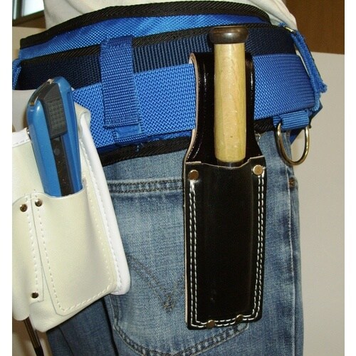 コヅチ 黒表皮ノミケース 1寸 マチ付 二重縫 追