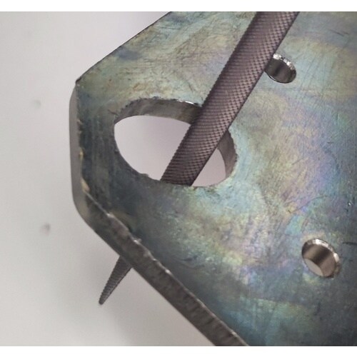 Vallorbe 細工用精密ヤスリ 楕円(ダエン)