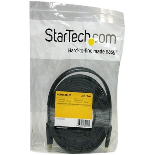 StarTech HDMIケーブル/7.6m/フラ