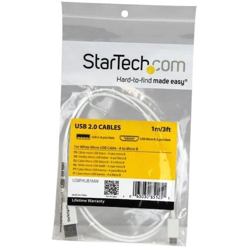 StarTech USB 2.0ケーブル/1m/T