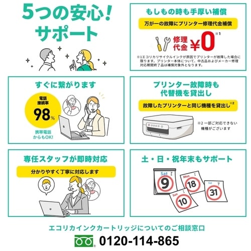 ecorica ICY42 互換リサイクルインクカ