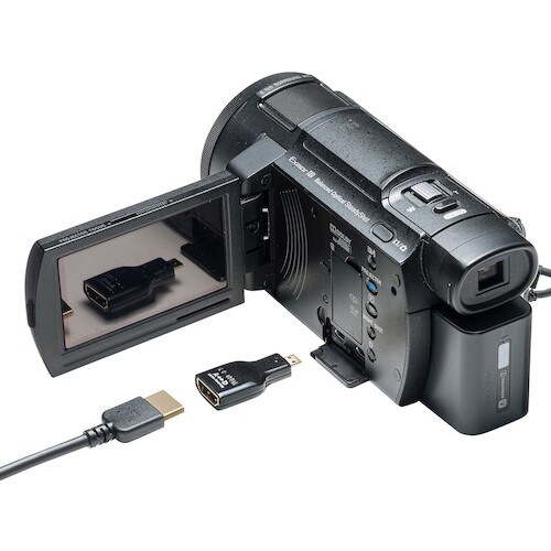 SANWA HDMI変換アダプタ マイクロHDMI