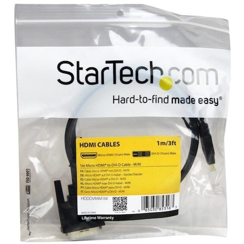 StarTech ディスプレイ変換ケーブル/Mic