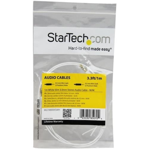 StarTech オーディオケーブル/3.5mm