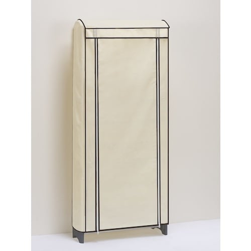 TASSCOM カバー付き10段シューズラック ブ