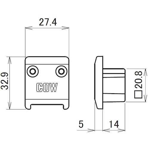 HINAKA MR−34 MRSLエンドキャップ