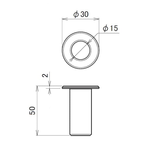 HINAKA MR−18L スチール丸落し受座ロン