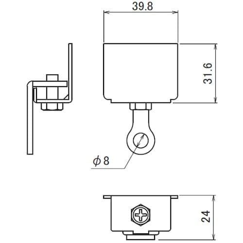 HINAKA S−110N 40用エンドストップ