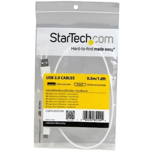 StarTech USB 2.0ケーブル/50cm