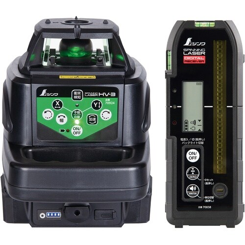 シンワ スピニングレーザー HV−3 グリーン デ