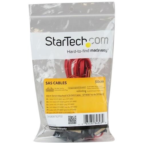 StarTech MiniSAS − SATA電源