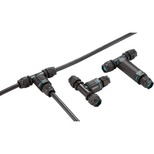 タカチ 分岐T型 防水中継コネクタ